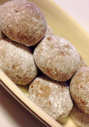チョコスノーボール-レシピのメイン写真