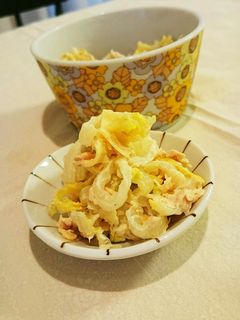 白菜とツナのポテトチップスサラダ-レシピのメイン写真