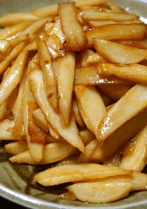 四角豆の根っこのきんぴら-レシピのメイン写真