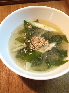 プロの味!創味シャンタンDXワカメスープ-レシピのメイン写真