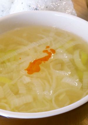 ねぎだけスープ♪-レシピのメイン写真