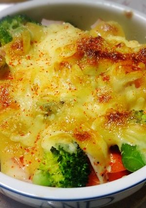 ジャガイモとブロッコリーの味噌マヨ焼き-レシピのメイン写真