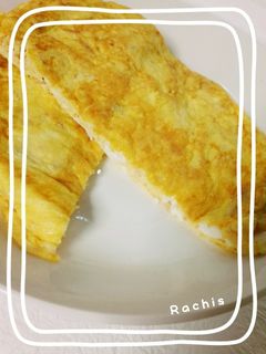 ツナコーン缶でオムレツ♡-レシピのメイン写真