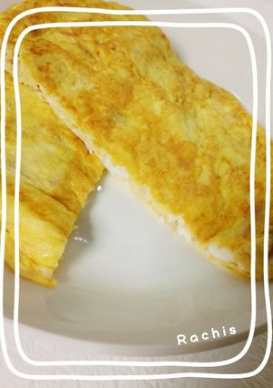 ツナコーン缶でオムレツ♡-レシピのメイン写真