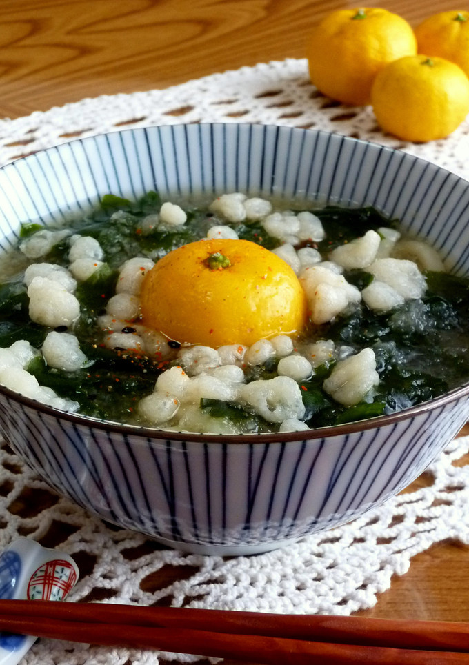 ✿まるごと柚子のみぞれうどん✿-レシピのメイン写真