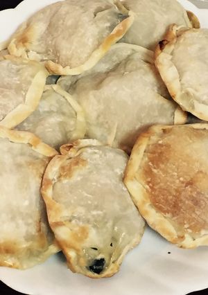 ノンフライヤー！餃子の皮で豚肉包み焼き-レシピのメイン写真