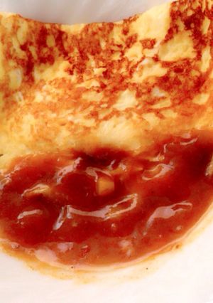 低カロリーとろっとチーズのオムレツカレー-レシピのメイン写真