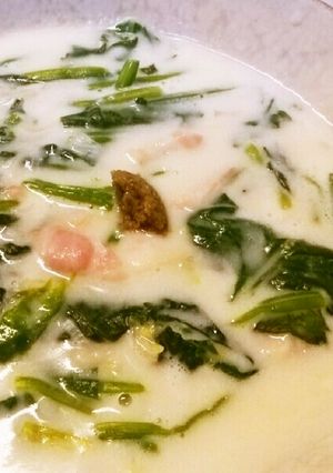 柚子胡椒☆ほうれん草とベーコンのシチュー-レシピのメイン写真