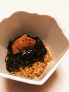 梅もずく納豆-レシピのメイン写真