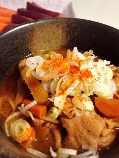 *圧力鍋で簡単こっくりもつ煮込み*-レシピのメイン写真