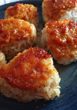 激ムズ‼︎ カオマンガイ味噌焼きおにぎり-レシピのメイン写真