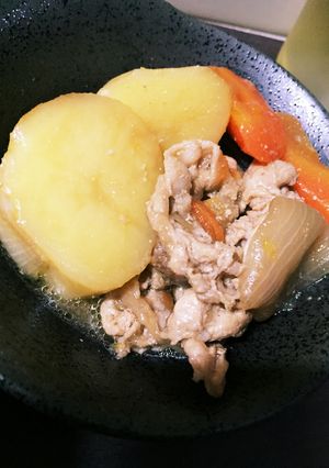 きび砂糖のほっくり優しい味噌豚肉じゃが-レシピのメイン写真