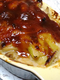 *長ネギときのこの味噌グラタン*-レシピのメイン写真