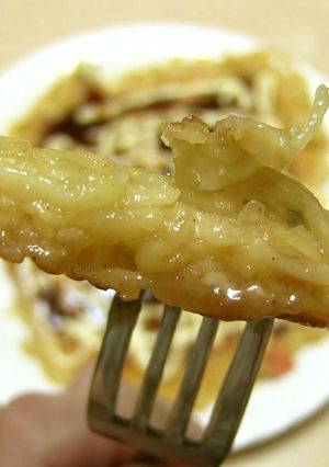 カップ麺で作る海鮮お好み焼き-レシピのメイン写真