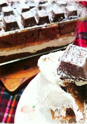 ✲焼きチョコのスコップケーキ✲-レシピのメイン写真