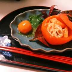 料亭の味『柿の和え物』簡単おもてなし料理-レシピのメイン写真