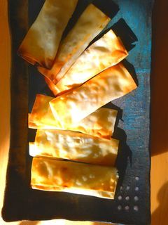 簡単おつまみ!ぱりぽりワンタンスティック-レシピのメイン写真