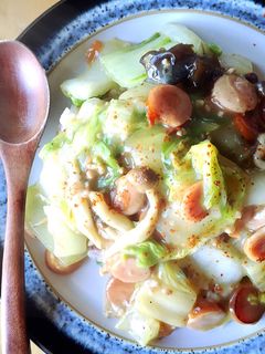 たっぷり白菜あんかけごはん-レシピのメイン写真