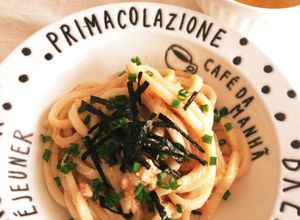 簡単★冷凍うどんで和風明太マヨうどん♡-レシピのメイン写真