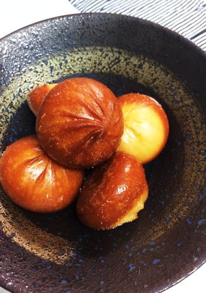 プチプチ肉まん揚げ(o^^o)-レシピのメイン写真