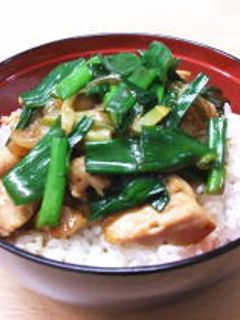 甘辛くてジューシーなとり丼-レシピのメイン写真