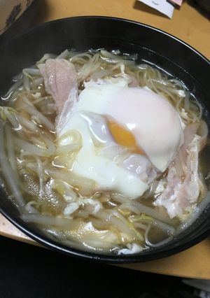 そーめんともやしでプチラーメン気分-レシピのメイン写真