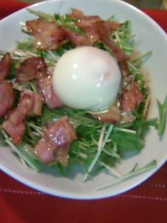 水菜のサラダ-レシピのメイン写真
