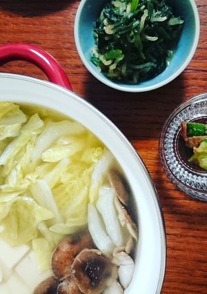味付け2つ！白菜と豆腐の甘酢鍋-レシピのメイン写真