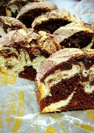 強力粉 de パウンドケーキ @マーブル-レシピのメイン写真