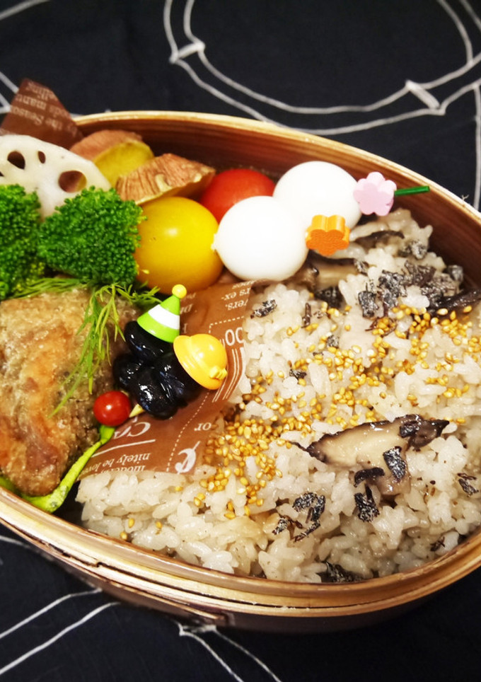 さといもと椎茸の秋の炊き込みご飯-レシピのメイン写真