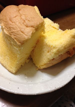 牛乳無しの簡単シフォンケーキ！-レシピのメイン写真