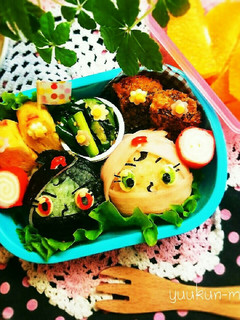 ロールパンナとBkロールパンナのお弁当-レシピのメイン写真