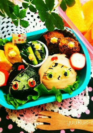 ロールパンナとBkロールパンナのお弁当-レシピのメイン写真