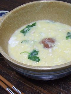 弱ってる大切な人に☆とり梅玉子とじ雑炊-レシピのメイン写真