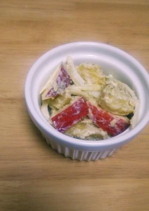 りんごとじゃがいものホットサラダ♡-レシピのメイン写真