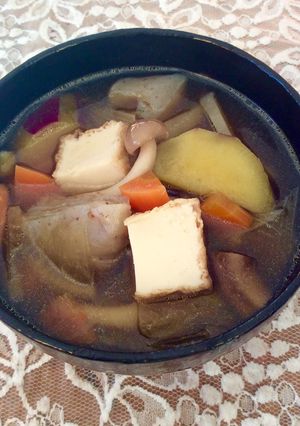 だしが決め手！味つけ1つ具沢山けんちん汁-レシピのメイン写真