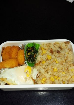 ツナコーン缶バターライス弁当-レシピのメイン写真