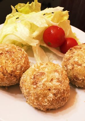 ソース無で旨♪創味シャンタンDXコロッケ-レシピのメイン写真