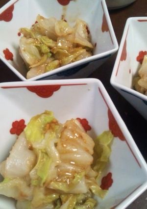 白菜の酢みそあえ-レシピのメイン写真