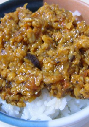 キノコ沢山のヘルシードライカレー-レシピのメイン写真