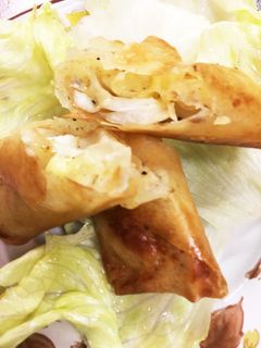 ゆりねのチーズ春巻き-レシピのメイン写真