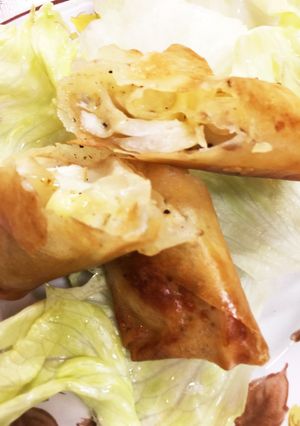ゆりねのチーズ春巻き-レシピのメイン写真
