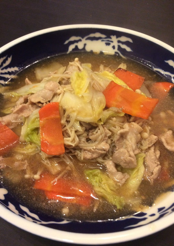 白菜とえのきの中華風うま煮-レシピのメイン写真