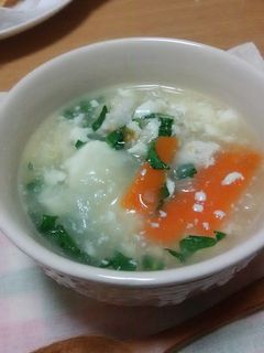 柚子風味 とり団子のあんかけスープ-レシピのメイン写真