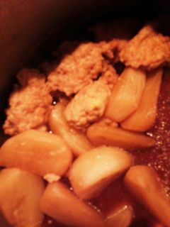 かぶと鷄団子の煮込み-レシピのメイン写真