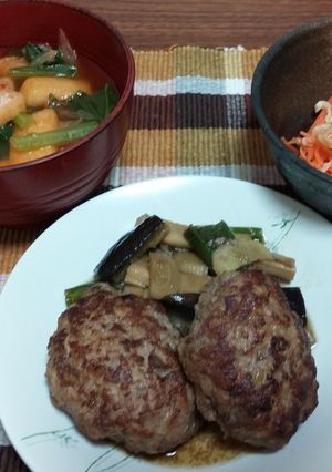 鶏レバーの蒸しハンバーグ-レシピのメイン写真