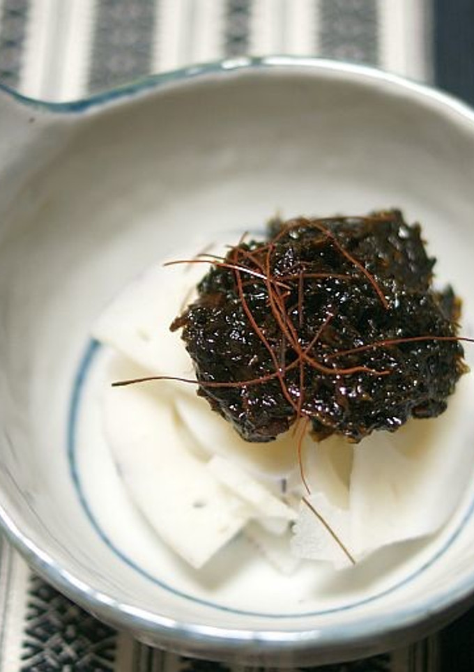 蓮根の海苔佃煮かけ-レシピのメイン写真