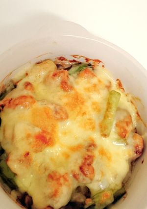 鶏肉と白葱の味噌マヨチーズ焼き♪-レシピのメイン写真
