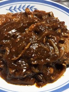 煮込みハンバーグ-レシピのメイン写真