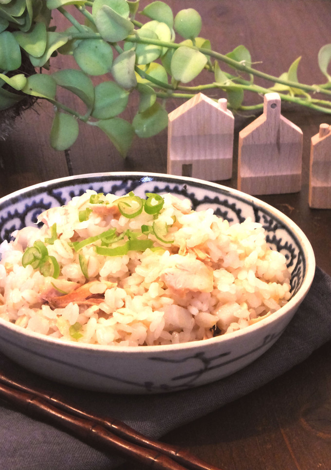 蓮根とシャンタンの中華おこわ風炊き込み-レシピのメイン写真